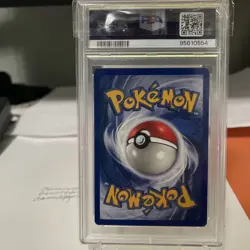 Pokemon TCG Gastly 1st Edition Shadowless PSA 8 - Image 4