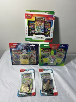 Pokemon TCG Lot of 5 Items as Pictured 1st Partner, Ascended Hero’s & More! New - Image 2