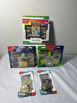 Pokemon TCG Lot of 5 Items as Pictured 1st Partner, Ascended Hero’s & More! New - Image 3