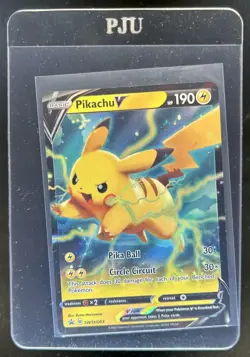 2019-2023 Pokemon SWSH Black Star Promos Pikachu V #SWSH063 - Image 1