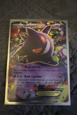 Pokemon Gengar EX 34/119 XY Phantom Forces Holo Ultra Rare - Image 1