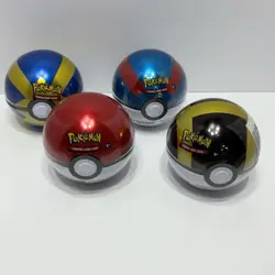 Lot of 4 Pokemon Pokeballs D23 with Packs Inside - All NEW / SEALED - Image 1