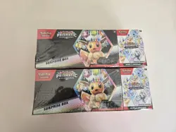 Pokemon Prismatic Evolutions Surprise Box X2 Sams Club New/sealed - Image 1