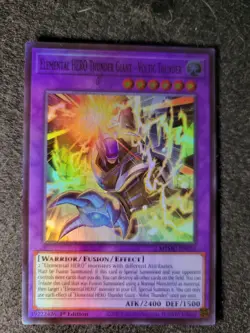 Yu-Gi-Oh! Maze of Mue - Elemental HERO Thunder Giant - Voltic Thunder MZMU-EN029 - Image 1