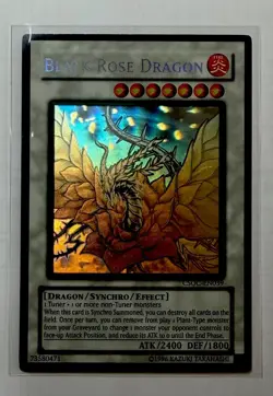 YuGiOh Black Rose Dragon Ghost Unlimited CSOC-EN039 - #1 - Image 1