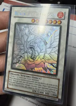 YuGiOh Black Rose Dragon Ghost Unlimited CSOC-EN039 - #1 - Image 2