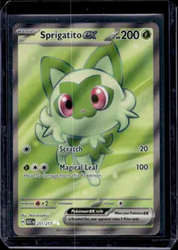 2026 Pokemon Ascended Heroes Sprigatito ex Ultra Rare #251/217 - Image 1