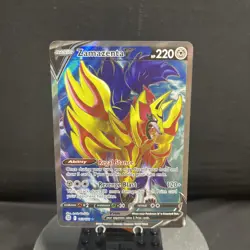 Zamazenta V (Full Art) 163/172 Ultra Rare Holo SWSH09 Brilliant Stars NM Pokemon - Image 1