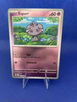 Espurr 033/088 - Reverse Holo - Pokemon TCG: Perfect Order - English NM - Image 1