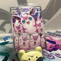 Pokemon Wigglytuff 105/094 Phantasmal Flames Illustration Rare Holo - Image 1