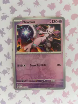 Pokemon - Mewtwo - Reverse Holo - 059/142 - Stellar Crown - Pack Fresh - Image 1