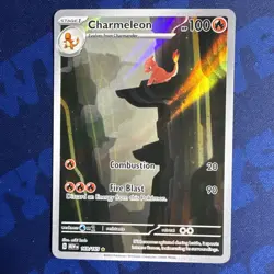 Pokemon Charmeleon Illustration Rare #169/165 SV:151 NM Condition 2023 - Image 1