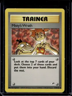 2000 Pokemon Gym Heroes Misty's Wrath #114/132 - Image 1