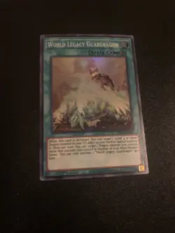 Yugioh World Legacy Guardragon Super Rare KICO-EN056 1st Edition Near Mint - Image 1