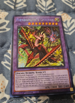 Fiendsmith's Desirae - Secret Rare - RA04-EN056 1st Edition - Yugioh - Image 2