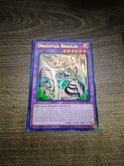 Yugioh! 1x Dracotail Shaulas BPRO-EN037 Ultra Rare 1st Ed NM - Image 1
