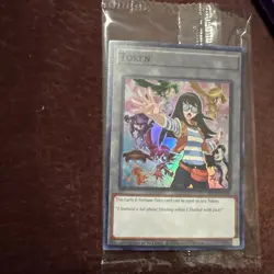 Yu-Gi-Oh! Token TKN5-EN039 Carly & Fortune Fairy Super Rare Factory Sealed - Image 1