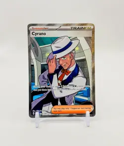 Pokemon TCG Cyrano Holo Ultra Rare Card 230/191SV08 Surging Sparks NM - Image 1