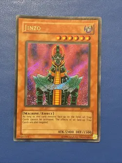 Yu-Gi-Oh! TCG Jinzo BPT-011 Limited Secret Rare Card LP/MP+ - Image 1