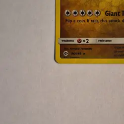 Dragonite 96/149 SM Base Set Holo Rare 160HP Pokemon TCG Card 2017 - Image 4