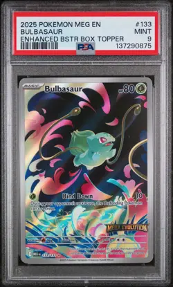 Bulbasaur - (Mega Evolution Stamped) 133/132 Miscellaneous Cards & Products Holo - Image 1