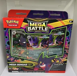 Pokemon Mega Gengar EX Mega Card Deck with Full Art Haunter EX..Factory Sealed!! - Image 1