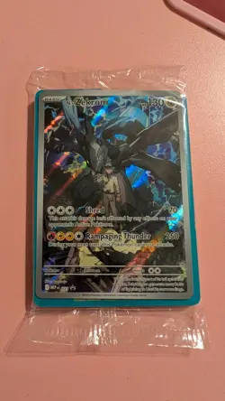 Pokemon TCG N’s Zekrom 031 Black Star Promo Card Sealed - Image 1