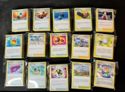 Pokemon TCG Trainer Card Bulk Lot - 200 Trainers + 20 HoloReverse Holo Trainers - Image 1