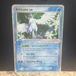 Pokemon Articuno ex 032 Nintendo Promo Holo 100 HP EX Card - Image 2