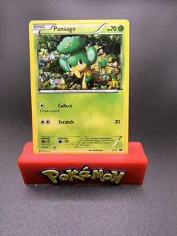 Pokemon Pansage - 2/12 002/012 McDonald's Promos 2012 NM card Holo - Image 1