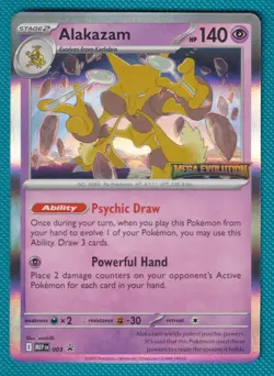 Mega Evolution Promo Prerelease All 4 Cards MEP001,002,003,004 Mep Stamped Base - Image 5