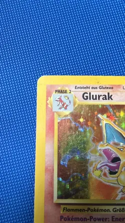 Pokemon TCG - Charizard (Glurak) - Base Set 4/102 Rare Holo 1999 - German Card - Image 5