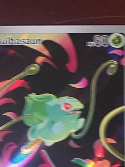 Bulbasaur 133/132 ME01: Mega Evolution STAMPED Promo Pokemon Card - Image 2