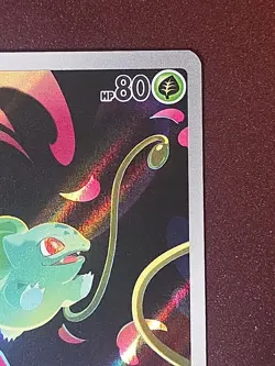 Bulbasaur 133/132 ME01: Mega Evolution STAMPED Promo Pokemon Card - Image 3