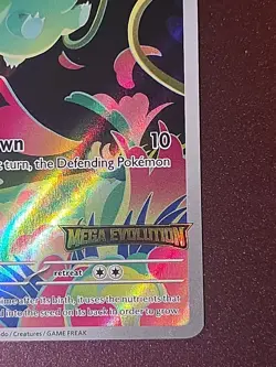 Bulbasaur 133/132 ME01: Mega Evolution STAMPED Promo Pokemon Card - Image 4