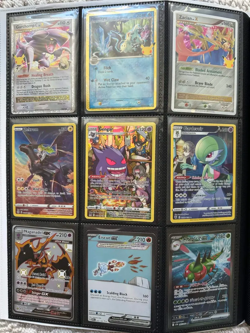 200+ Pokemon TCG Card Binder Lot: Delta Species, LV X, GX, SIR, SAR, V, AR, IR - Image 1