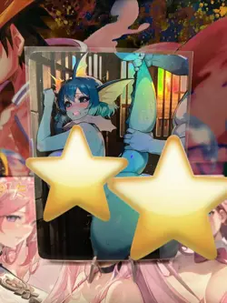 Holo Beautiful Waifu Handmade Card Goddess Story CCG Anime Double Sided - Image 1