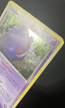 Gengar 5/92 Legend Maker Holo *DAMAGED* Pokemon Card - Image 4