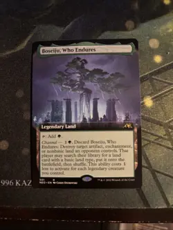 Boseiju, Who Endures (Extended Art) Kamigawa: Neon Dynasty Regular - Image 4