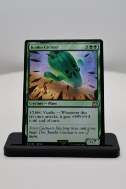 1x Jumbo Cactuar NM Final Fantasy (FIN) MTG Magic the Gathering - Image 1