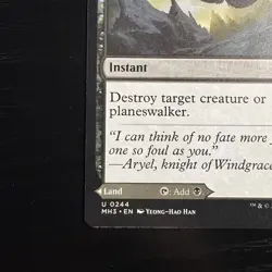 Fell The Profane / Fell Mire Uncommon Regular MTG Modern Horizons 3 #244 NM - Image 4