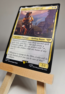 MTG - Lord of the Rings - Lotho, Corrupt Shirriff - R 213 - MiNT - Image 2