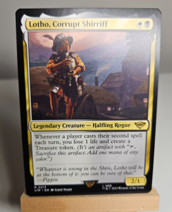 MTG - Lord of the Rings - Lotho, Corrupt Shirriff - R 213 - MiNT - Image 4