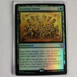 Doubling Season - Foil Prerelease - Foundations FDN - MTG - Image 1