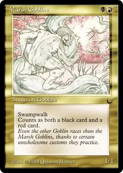 MARSH GOBLINS x4 mtg EX/NM The Dark 4 Common - Image 1