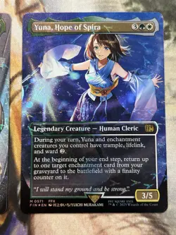 Chocobo Track Foil Tifa & Yuna MTG Final Fantasy Promo Commander - NM/M 🔥 - Image 3