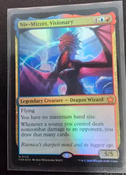 Niv-Mizzet, Visionary Foundations Foil - Image 1