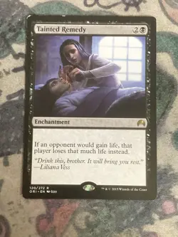 MTG Tainted Remedy Magic Origins (120/272) Regular Rare Magic The Gathering - Image 1