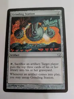 Grinding Station Fifth Dawn MTG NM Free shipping with tracking - Image 1