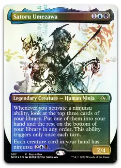 Satoru Umezawa #507 (Foil) (LP) Buy-A-Box Promos BABP Magic MTG - Image 1